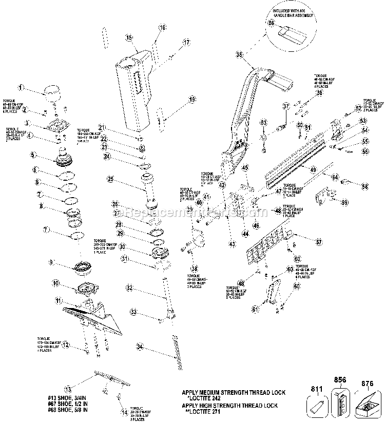 Porter Cable PCFP12561 (Type 0) 2 In 1 Flooring Tool Power Tool Page A Diagram
